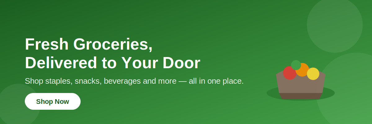 Fresh Groceries Delivered to Your Door